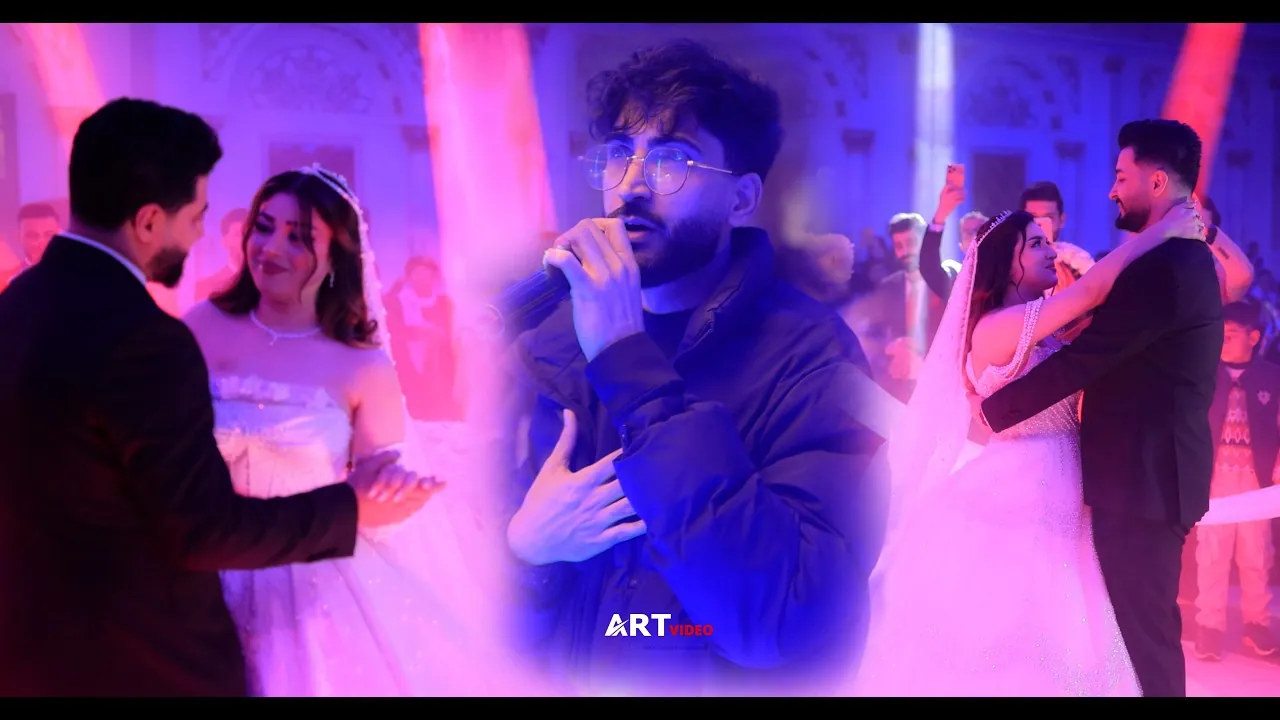 Still from an ART VIDEO wedding film